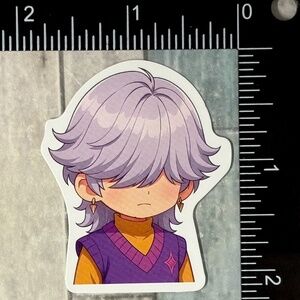 🌀10/$10🌀 K-Pop Demon Hunters Chibi Style Reusable Waterproof Vinyl Sticker